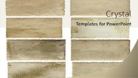  Presentation with old white antique frame - 