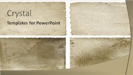  Presentation with old white antique frame - 