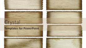  Presentation with old white antique frame - 