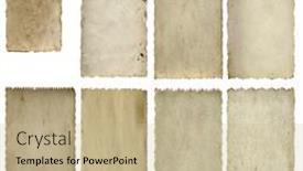  Presentation with old white antique frame - 