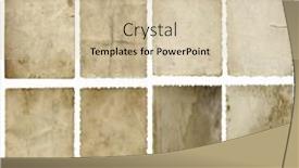  Presentation with old white antique frame - 