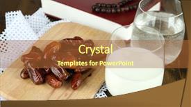  Presentation with ramadan - Colorful presentation enhanced with invitations notebook covers phone case backdrop and a tawny brown colored foreground.