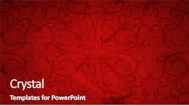  Presentation with old paper - Slides consisting of conceptual red old paper background background and a crimson colored foreground