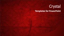  Presentation with designs christmas - PPT theme having conceptual red old paper background background and a wine colored foreground