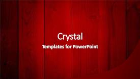  Presentation with romantic christmas - Beautiful PPT theme featuring conceptual red old vintage wood backdrop and a black colored foreground