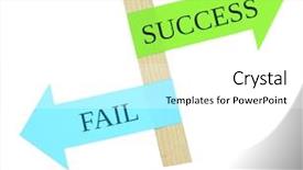  Presentation with road signs - Audience pleasing slides consisting of conceptual road signs on choice backdrop and a  colored foreground