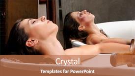  Presentation with domestic abuse - Slide deck featuring conceptual shoot of domestic background and a coral colored foreground