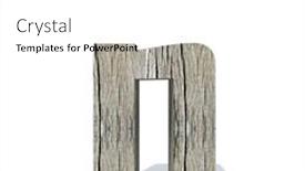  Presentation with wood-industry - Presentation theme with conceptual-wood-or-wooden-brown background and a white colored foreground