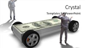  Presentation with stock market abstract business concept - Beautiful PPT theme featuring concern - businessman in the business concept backdrop and a white colored foreground