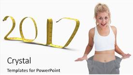  Presentation with weight loss lose text - Presentation having concern figure - 3d thin woman wearing old background and a white colored foreground