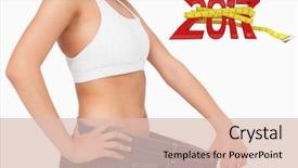  Presentation with lunar new year ox - Beautiful slide deck featuring concern figure - digitally generated image of new backdrop and a lemonade colored foreground