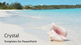  Presentation with bahamas - PPT layouts with conch on the beach exuma background and a  colored foreground