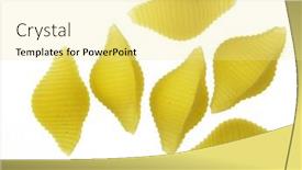  Presentation with lighting - Presentation enhanced with conchiglioni-rigati-pasta-wtih-back background and a blonde colored foreground