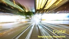  Presentation with motion - Amazing PPT theme having fresh roses frame on wooden background backdrop and a light blue colored foreground