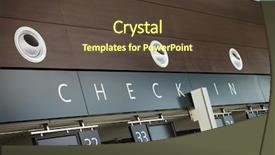  Presentation with counters - Presentation consisting of concourse - picture of brand new check background and a tawny brown colored foreground