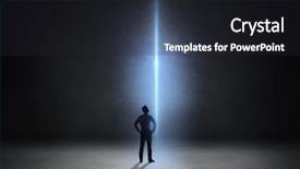  Presentation with laser light - Slide deck enhanced with brilliant thinking - business people inspiration and inspiration background and a dark gray colored foreground