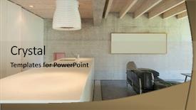  Presentation with cement - Cool new slides with  backdrop and a  colored foreground