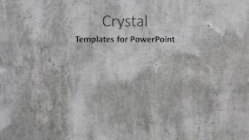  Presentation with concrete - Amazing presentation theme having solid colors - concrete grey wall may used backdrop and a light gray colored foreground