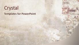  Presentation with material concrete - Amazing presentation having concrete material - aged street wall background texture backdrop and a sky blue colored foreground