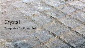  Presentation with industrial concrete - Beautiful presentation theme featuring concrete rebar - closeup shot of construction site backdrop and a light gray colored foreground