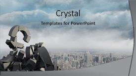  Presentation with concrete - Beautiful PPT layouts featuring concrete stone with money pound backdrop and a  colored foreground