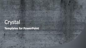  Presentation with motif - Beautiful presentation design featuring concrete wall texture background motif backdrop and a gray colored foreground