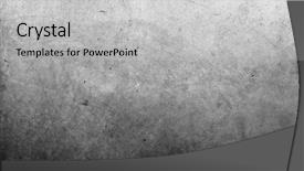  Presentation with rough - Presentation theme with concrette - grey rough textured wall background background and a light gray colored foreground