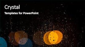  Presentation with house window - Presentation design consisting of condensation - condensate on a transparent glass background and a black colored foreground