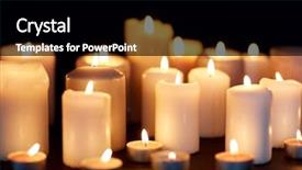  Presentation with mourning - Cool new PPT theme with condolence - mourning and commemoration concept backdrop and a black colored foreground