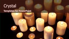  Presentation with mourning - Colorful slide set enhanced with condolence - mourning and commemoration concept backdrop and a wine colored foreground