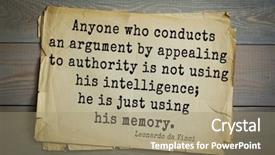  Presentation with intelligence - Cool new PPT theme with conducts an argument by appealing backdrop and a coral colored foreground