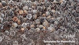  Presentation with mulch - Slide deck enhanced with cones-in-the-garden-organic background and a gray colored foreground