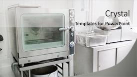  Presentation with bakery - Beautiful presentation featuring confectionary food industry - image of bakery oven backdrop and a white colored foreground