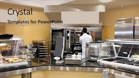  Presentation with confectionery - Beautiful presentation featuring confectionery food - view of a kitchen backdrop and a  colored foreground