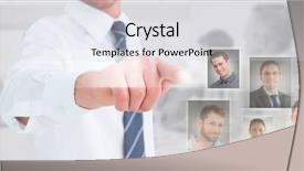  Presentation with camera - Theme having conference room seating chart - businessman in shirt presenting background and a light gray colored foreground