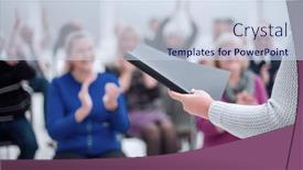  Presentation with business coaching - Slide set with conference-training-planning-learning-coaching background and a lemonade colored foreground