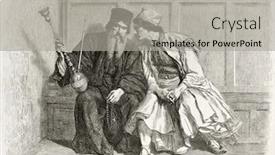  Presentation with confession - Amazing theme having confession-old-illustration-created backdrop and a light gray colored foreground