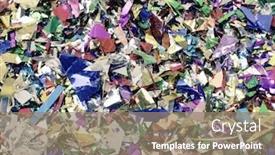  Presentation with confetti - Audience pleasing slides consisting of confetti backgroubd image backdrop and a coral colored foreground