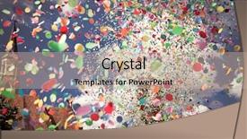  Presentation with lohri festival - Beautiful slide set featuring confetti falling during a festival backdrop and a  colored foreground