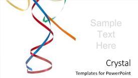  Presentation with red white blue confetti - Cool new slides with confetti happy birthday - red yellow orange blue backdrop and a white colored foreground