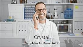  Presentation with confident - Presentation design having confident-middle-age-man and a light gray colored foreground