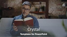  Presentation with older adult - Slides featuring confident-older-white-man background and a gray colored foreground