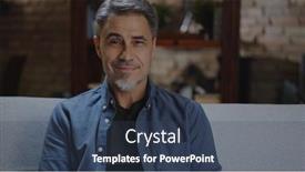  Presentation with older adult - Presentation featuring confident-older-white-man background and a  colored foreground