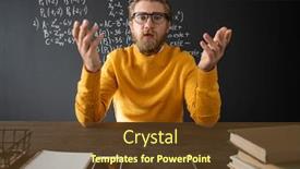  Presentation with new teacher - Audience pleasing presentation consisting of confident-teacher-of-algebra-explaining backdrop and a tawny brown colored foreground