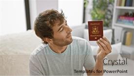  Presentation with philippine - Presentation theme with confident-young-man and a coral colored foreground
