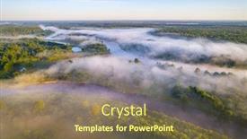  Presentation with rivers - Slide set enhanced with confluence-of-the-nioman background and a violet colored foreground