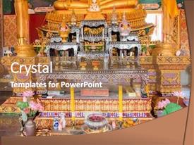 Confucian Altar Inside The Buddhist Temple PPT template 16 ...