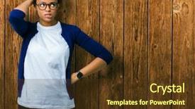  Presentation with african american christianity - Colorful presentation design enhanced with confuse and wonder about question backdrop and a tawny brown colored foreground