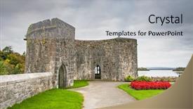  Presentation with gardens - Cool new theme with cong - gardens of ashford castle backdrop and a light gray colored foreground
