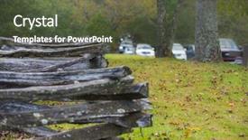  Presentation with vehicle - Amazing theme having congested vehicle traffic in national backdrop and a  colored foreground